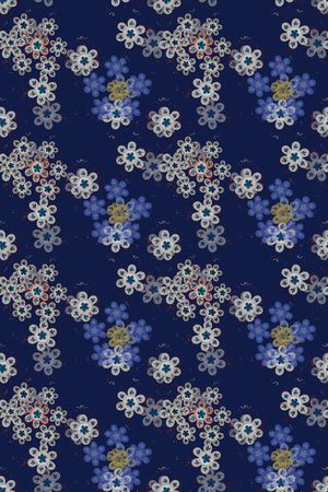 民族风图案印花华亿平台图片