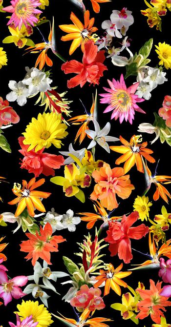 花朵印花华亿平台图片