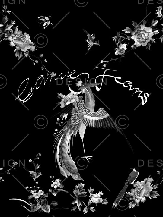 男女装共用风格刺绣肌理印花华亿平台图片