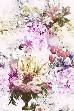 花瓣印花华亿平台图片