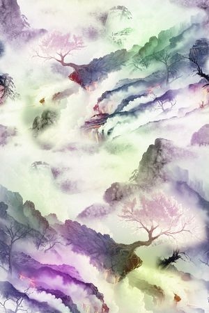 欧式印花华亿平台图片