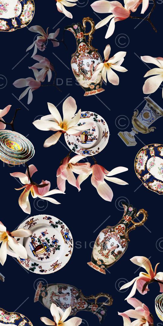 瓷器印花华亿平台图片