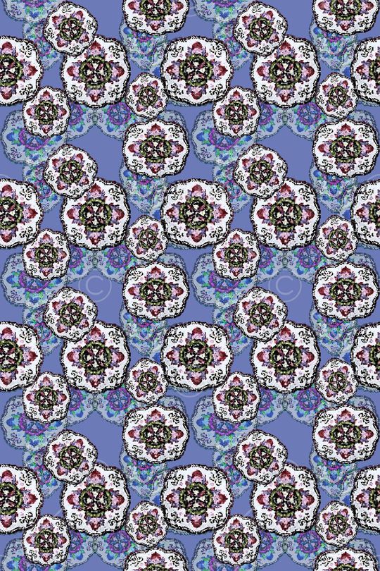 几何拼接印花华亿平台图片