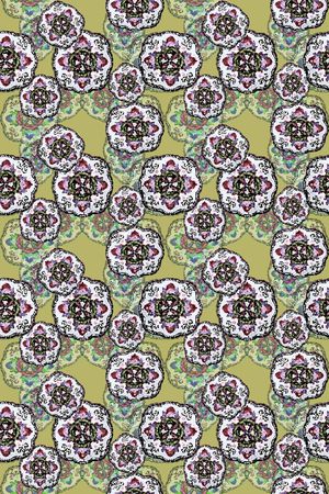 几何拼接印花华亿平台图片