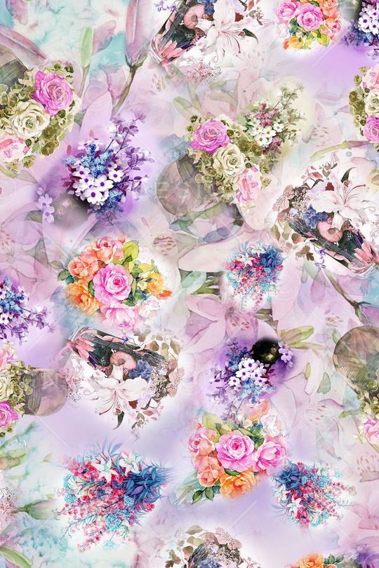 油画花卉印花华亿平台图片