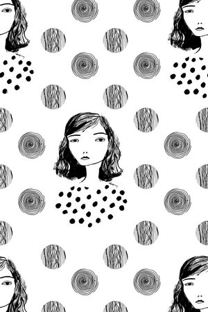 人物印花华亿平台图片