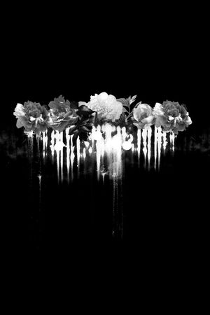 原创抽象男装油漆时尚华亿平台印花华亿平台图片