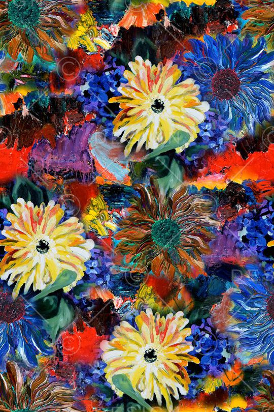 抽象印花华亿平台图片