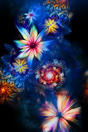 分形印花华亿平台图片