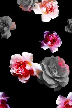 花朵印花华亿平台图片