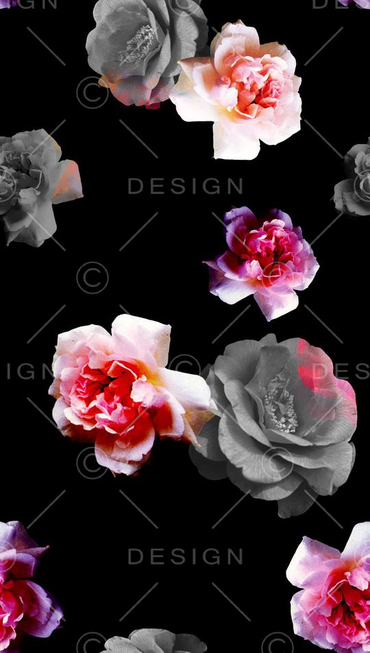 花朵印花华亿平台图片