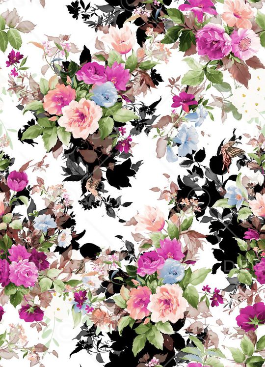 小碎花印花华亿平台图片