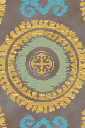 笔触肌理印花华亿平台图片