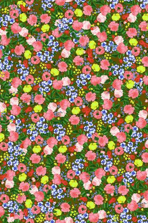 乱花印花华亿平台图片