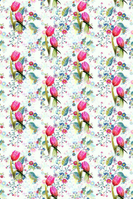 小碎花印花华亿平台图片