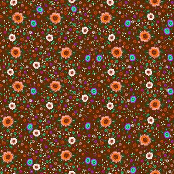 662051-女装童装小碎花咔