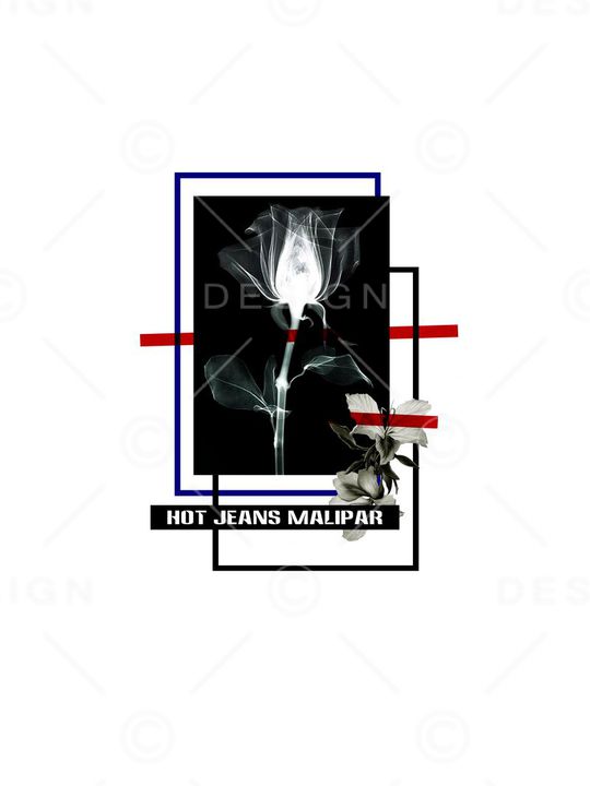 潮牌男装印花华亿平台图片