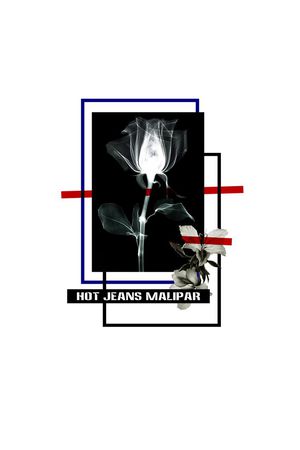 潮牌男装印花华亿平台图片