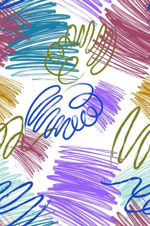 艺术涂鸦印花华亿平台图片