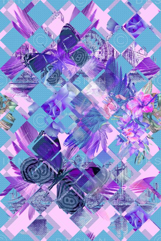 几何印花华亿平台图片