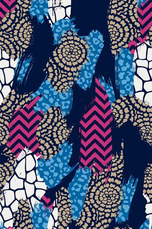 豹纹印花华亿平台图片