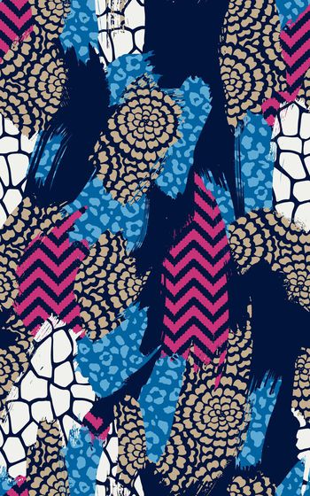 豹纹印花华亿平台图片