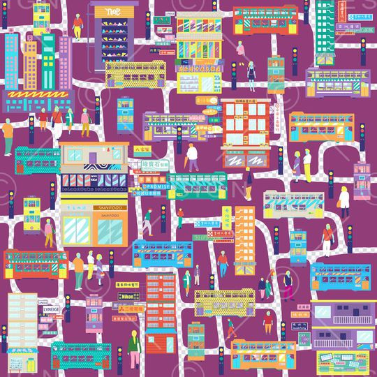 趣味印花华亿平台图片