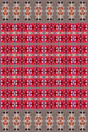 几何炫彩印花华亿平台图片