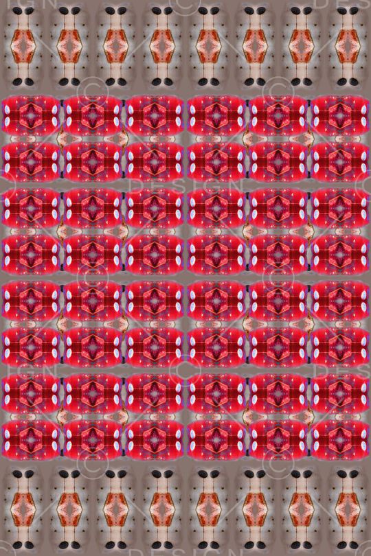 几何炫彩印花华亿平台图片