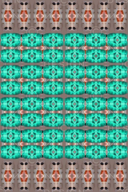 几何炫彩印花华亿平台图片