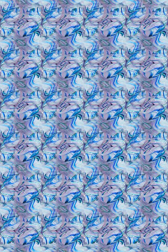 抽象梦幻印花华亿平台图片