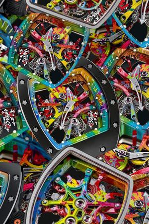 机械手表印花华亿平台图片