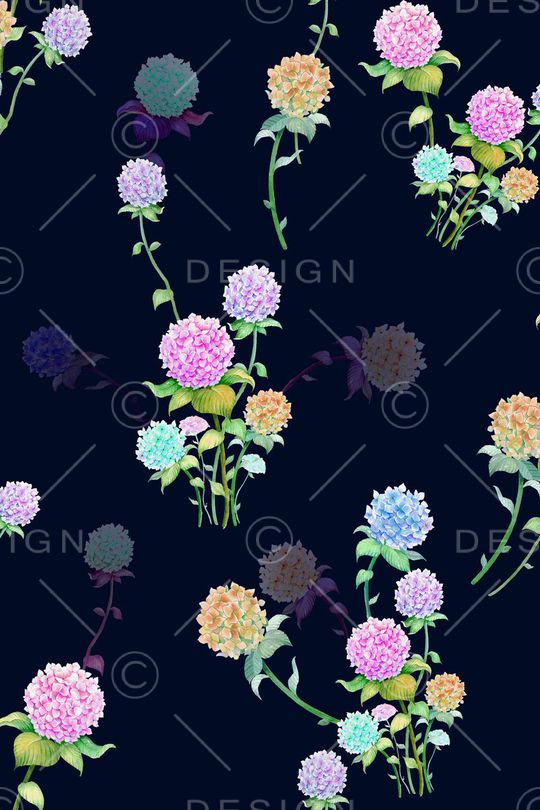 油画花印花华亿平台图片