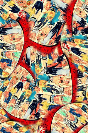 卡通印花华亿平台图片