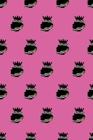 大牌。时尚印花华亿平台图片