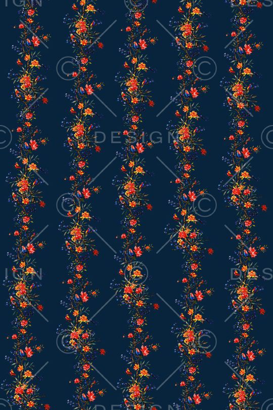 小碎花印花华亿平台图片