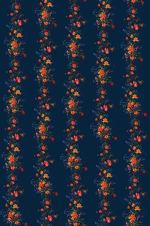 小碎花印花华亿平台图片