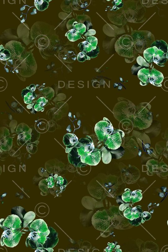 兰花印花华亿平台图片