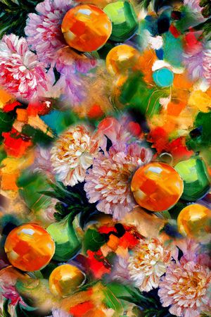 抽象印花华亿平台图片