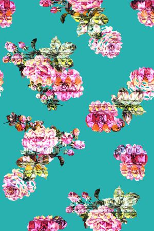 花朵印花华亿平台图片