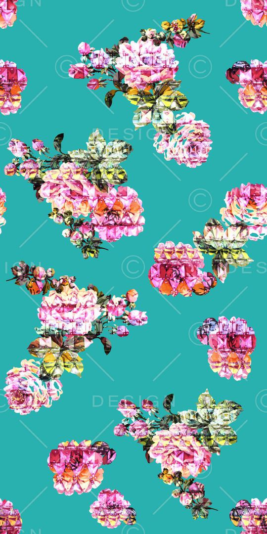 花朵印花华亿平台图片