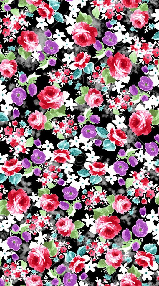 花朵印花华亿平台图片