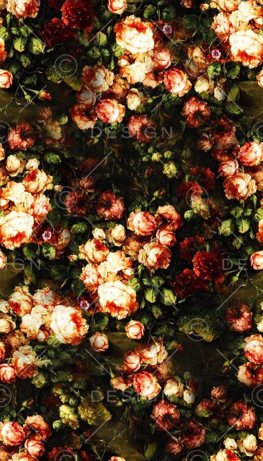 复古印花华亿平台图片