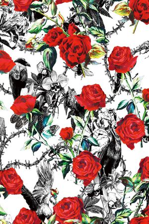 中国风印花华亿平台图片