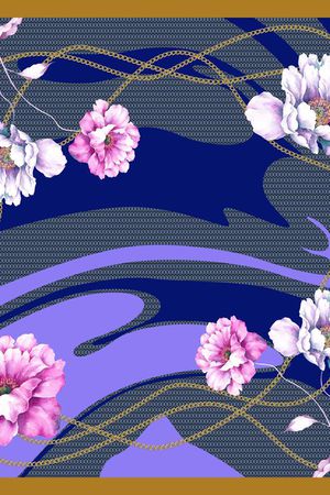 几何印花华亿平台图片