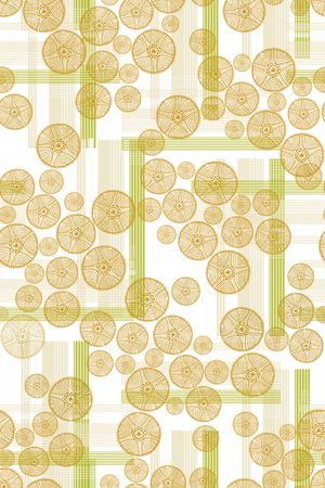 方格印花华亿平台图片