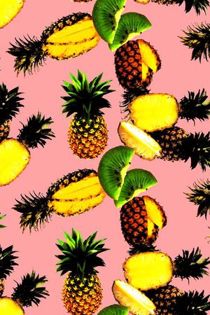 菠萝印花华亿平台图片