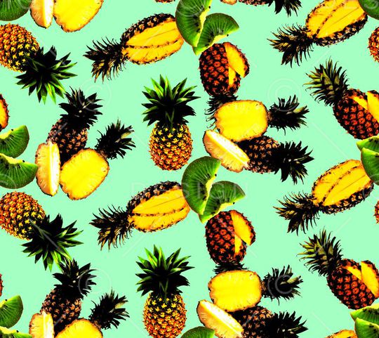 菠萝印花华亿平台图片