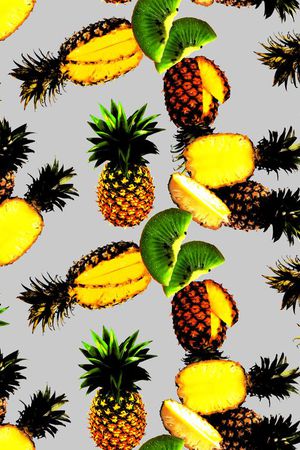 菠萝印花华亿平台图片