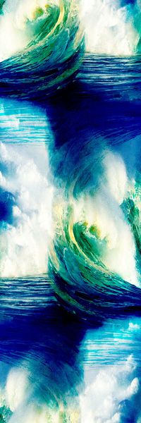 色彩强烈印花华亿平台图片